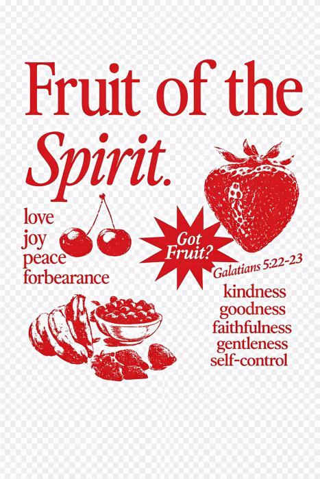Fruit Of The Spirit Oversized Unisex Tee, Shaka Wear Tee, Street Wear Tee
