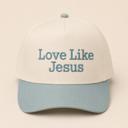  Embroidered Love Like Jesus Two Tone Hat