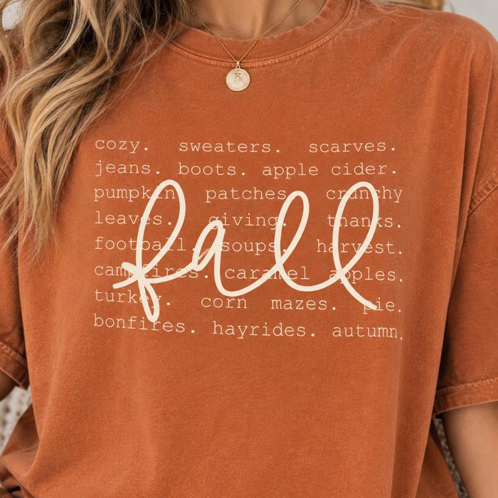 Fall Shirt for Women, Comfort Colors Fall Tee, Oversized Autumn Shirt, Pumpkin Patch Apple Cider Tee, Cozy Fall Graphic T-Shirt