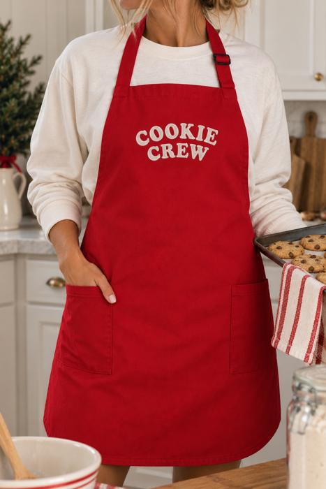 Personalized Embroidered Apron, Custom Name Apron, Custom Text Cooking Apron, Gift for Mom Grandma Dad, Baking Kitchen BBQ Gift  Description