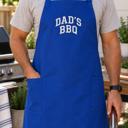  Personalized Embroidered Apron, Custom Name Apron, Custom Text Cooking Apron, Gift for Mom Grandma Dad, Baking Kitchen BBQ Gift  Description