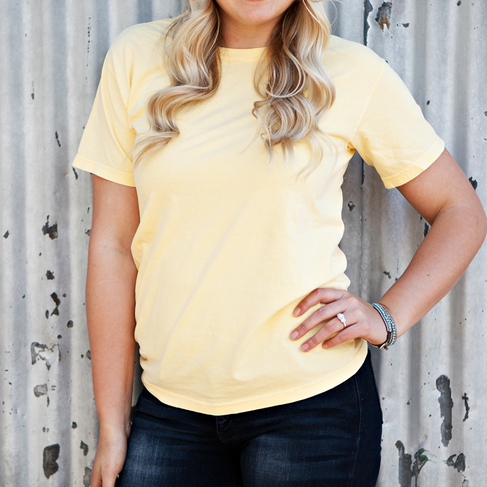 Popular Garment Dyed Tee, Comfort Color, Oversized