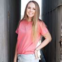Small Watermelon Popular Garment Dyed Tee, Comfort Color, Oversized