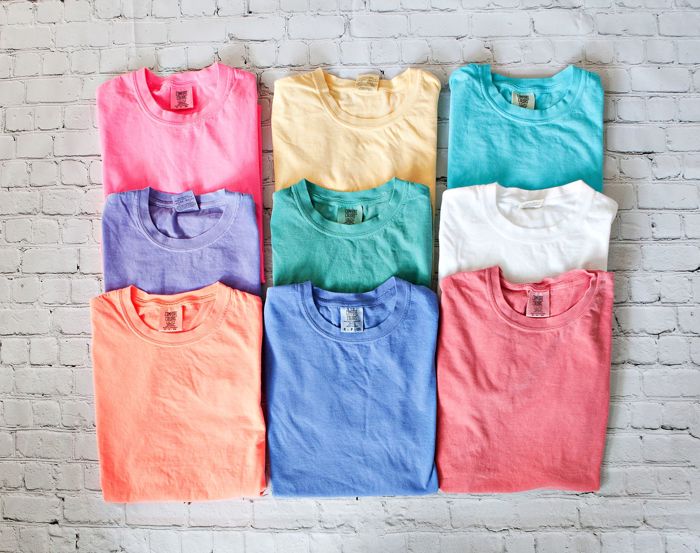 Popular Garment Dyed Tee, Comfort Color, Oversized