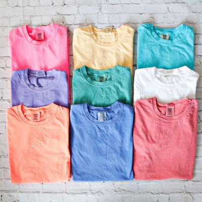 Popular Garment Dyed Tee, Comfort Color, Oversized