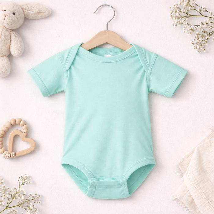 Custom Text Embroidered Baby Bodysuit, Baby Shower, Baby Gift