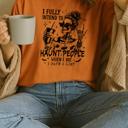  Haunt People Graphic Tee, Halloween Shirt, Comfort Color Shirt