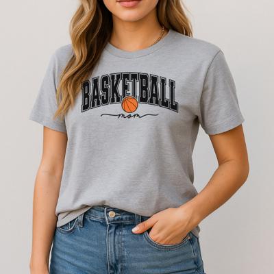 Basketball Mom Graphic Tee, Sports Tee