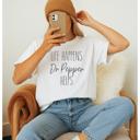  Life Happens Coffee Helps Graphic Tee, Comfort Color Shirt