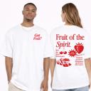  Fruit Of The Spirit Oversized Unisex Tee, Shaka Wear Tee, Street Wear Tee