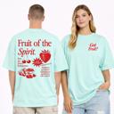  Fruit Of The Spirit Oversized Unisex Tee, Shaka Wear Tee, Street Wear Tee
