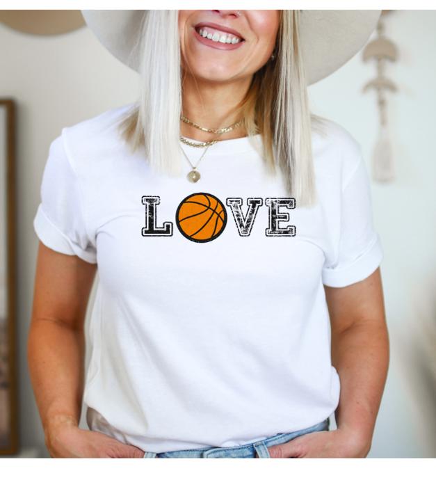 Basketball Love Graphic Tee, Sports Shirt, Bella Canvas