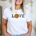  Basketball Love Graphic Tee, Sports Shirt, Bella Canvas