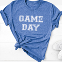  Game Day Varsity Print Graphic Tee, Sports Shirt, Bella Canvas
