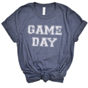  Game Day Varsity Print Graphic Tee, Sports Shirt, Bella Canvas