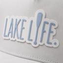  Lake Life Rubber Patch Hat, Floral Hat