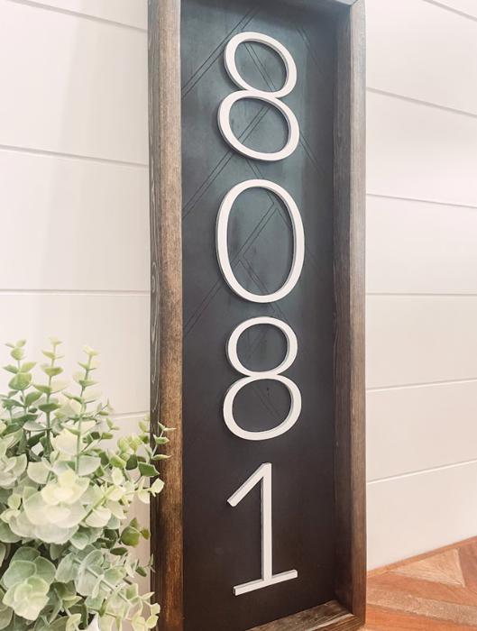Address Sign, 3D Address Sign, Housewarming Present, Wooden Address Sign, C, 3D Address Sign, Housewarming Present, Wooden Address Sign, Closing Gift, First Time Home, New Home Gift, House Number Sign