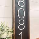  Address Sign, 3D Address Sign, Housewarming Present, Wooden Address Sign, C, 3D Address Sign, Housewarming Present, Wooden Address Sign, Closing Gift, First Time Home, New Home Gift, House Number Sign