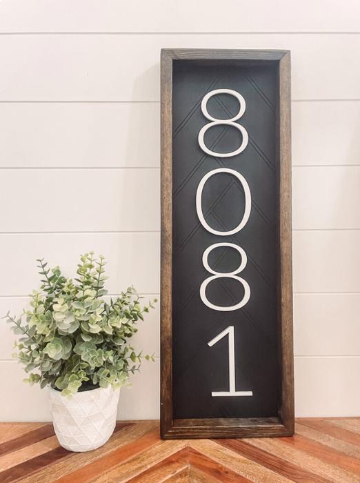 Address Sign, 3D Address Sign, Housewarming Present, Wooden Address Sign, C, 3D Address Sign, Housewarming Present, Wooden Address Sign, Closing Gift, First Time Home, New Home Gift, House Number Sign