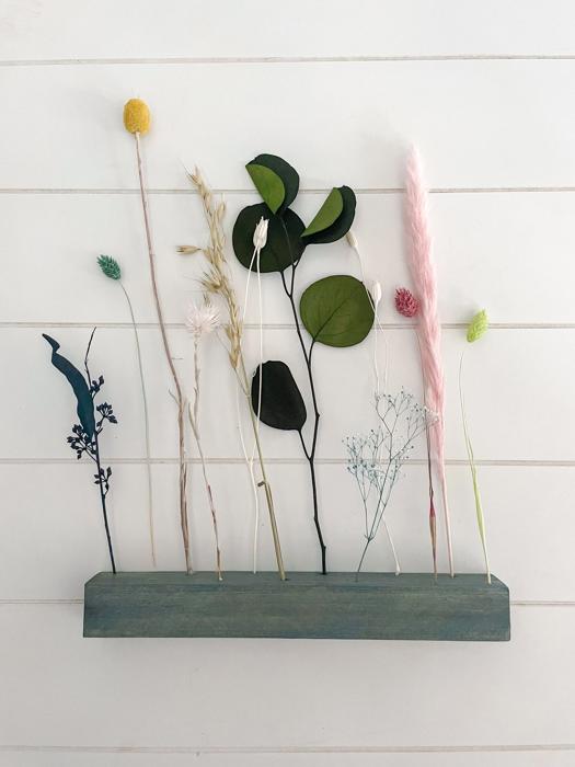 Wooden Flower Bar, wildflower decor, dried flower bar, floral decoration, dried flower arrangement, flower arrangement, flower bar, floral decoration, Boho Decor