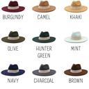  Felt Hat Blank, Blank Hat for Burning, Hat Pyrography, Burned Hat Blank, Fedora Hat, Wide Brim Hat, Cowboy Hat, Hat for Engraving