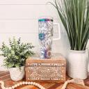  Sunflower Tumbler 40oz, Sunflower Travel Mug, Engraved Tumbler, Engraved Mug, Floral Tumbler, Full Wrap Tumbler, Copper and Cream Cup