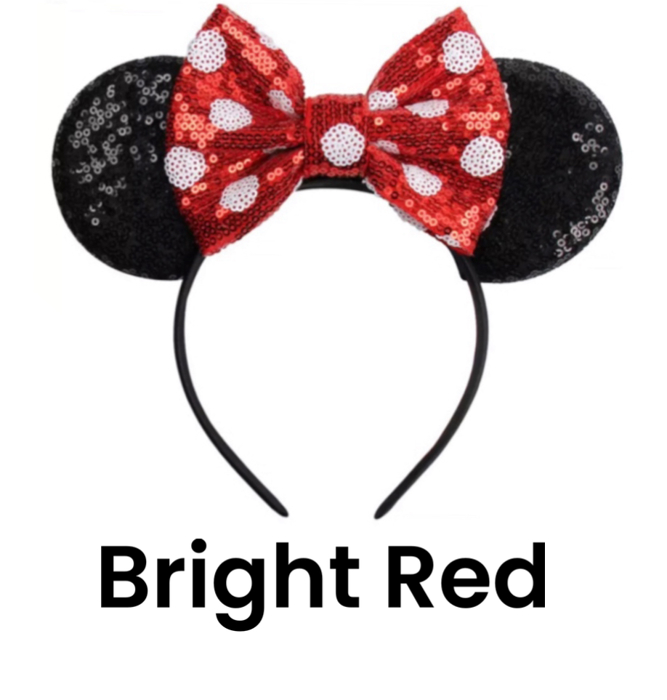 Mouse Ears | Multiple Styles | Theme Park Merch | Character Ears Headband | Mouse Ears Dress Up Theme Park Accessories
