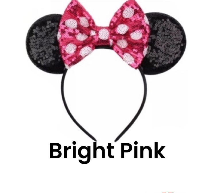 Mouse Ears | Multiple Styles | Theme Park Merch | Character Ears Headband | Mouse Ears Dress Up Theme Park Accessories