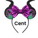 Cent Mouse Ears | Multiple Styles | Theme Park Merch | Character Ears Headband | Mouse Ears Dress Up Theme Park Accessories