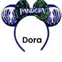 Dora Mouse Ears | Multiple Styles | Theme Park Merch | Character Ears Headband | Mouse Ears Dress Up Theme Park Accessories