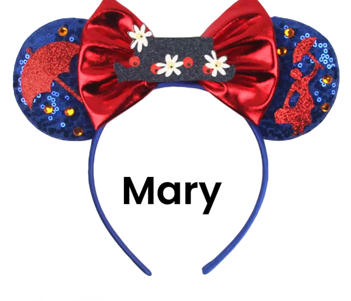 Mouse Ears | Multiple Styles | Theme Park Merch | Character Ears Headband | Mouse Ears Dress Up Theme Park Accessories
