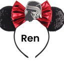 Ren Mouse Ears | Multiple Styles | Theme Park Merch | Character Ears Headband | Mouse Ears Dress Up Theme Park Accessories