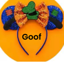 Goof Mouse Ears | Multiple Styles | Theme Park Merch | Character Ears Headband | Mouse Ears Dress Up Theme Park Accessories