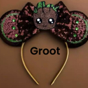 Groot Mouse Ears | Multiple Styles | Theme Park Merch | Character Ears Headband | Mouse Ears Dress Up Theme Park Accessories