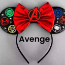 Avenge Mouse Ears | Multiple Styles | Theme Park Merch | Character Ears Headband | Mouse Ears Dress Up Theme Park Accessories