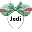 Jedi Mouse Ears | Multiple Styles | Theme Park Merch | Character Ears Headband | Mouse Ears Dress Up Theme Park Accessories