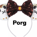 Porg Mouse Ears | Multiple Styles | Theme Park Merch | Character Ears Headband | Mouse Ears Dress Up Theme Park Accessories