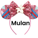 Mulan Mouse Ears | Multiple Styles | Theme Park Merch | Character Ears Headband | Mouse Ears Dress Up Theme Park Accessories