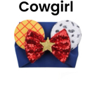 Cowgirl Mouse Ears | Character Ears | Theme Park Merch | Theme Park Apparel | Infant Wrap | Headband Ears Mouse Ears 