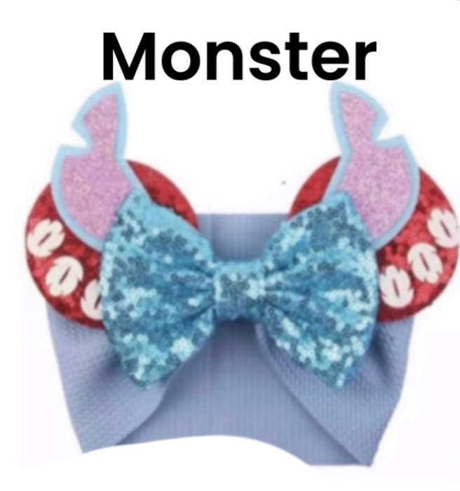 Mouse Ears | Character Ears | Theme Park Merch | Theme Park Apparel | Infant Wrap | Headband Ears Mouse Ears 