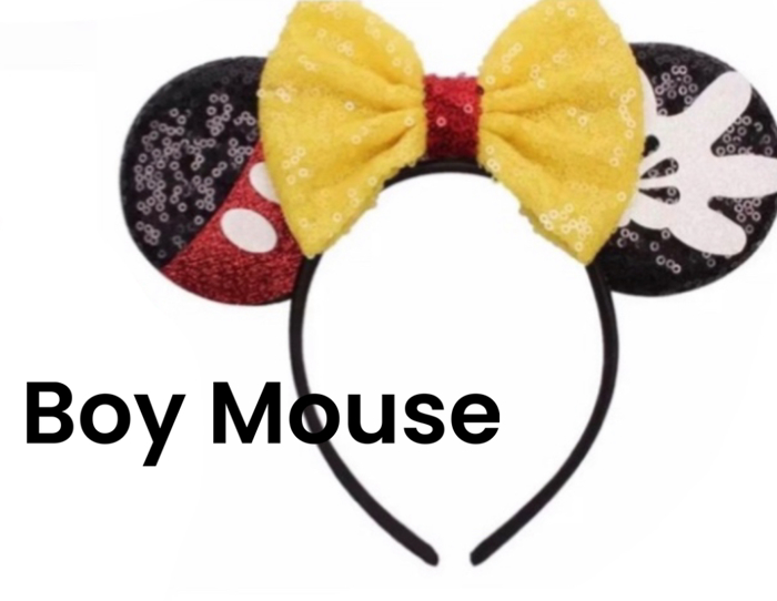 Mouse Ears | Multiple Styles | Theme Park Merch | Character Ears Headband | Mouse Ears Dress Up Theme Park Accessories