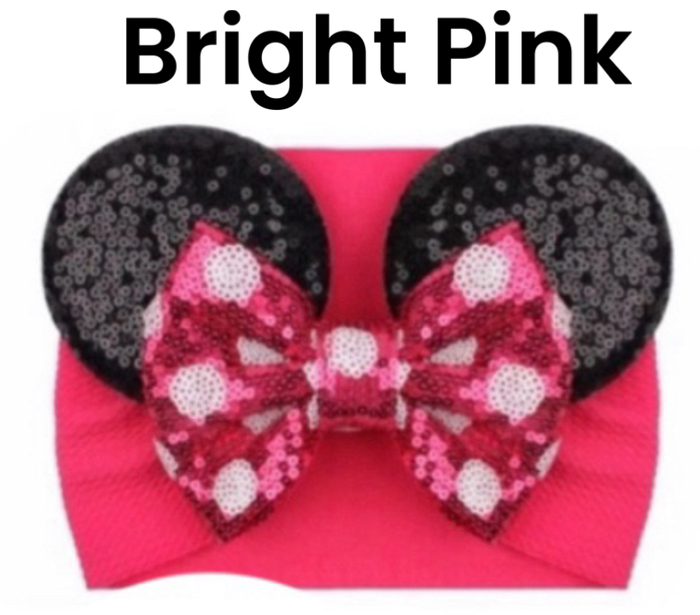 Mouse Ears | Character Ears | Theme Park Merch | Theme Park Apparel | Infant Wrap | Headband Ears Mouse Ears 
