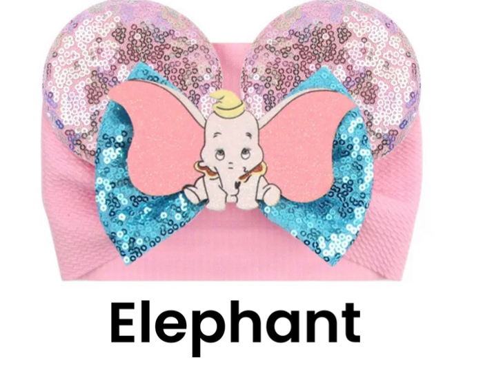 Mouse Ears | Character Ears | Theme Park Merch | Theme Park Apparel | Infant Wrap | Headband Ears Mouse Ears 