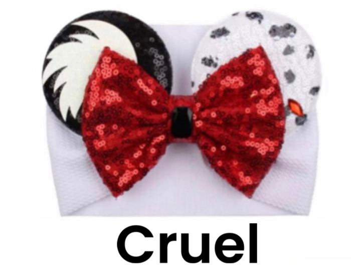 Mouse Ears | Character Ears | Theme Park Merch | Theme Park Apparel | Infant Wrap | Headband Ears Mouse Ears 