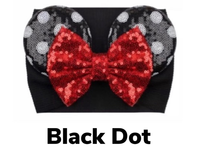Mouse Ears | Character Ears | Theme Park Merch | Theme Park Apparel | Infant Wrap | Headband Ears Mouse Ears 