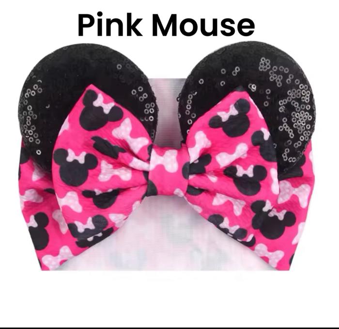 Mouse Ears | Character Ears | Theme Park Merch | Theme Park Apparel | Infant Wrap | Headband Ears Mouse Ears 