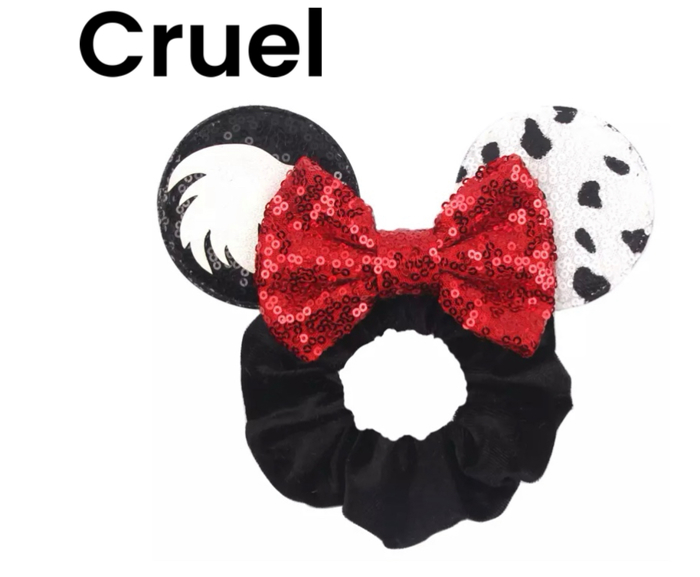 Mouse Ears | Multiple Styles | Theme Park Merch | Character Ears | Scrunchies | Mouse Ears | Theme Park Ears