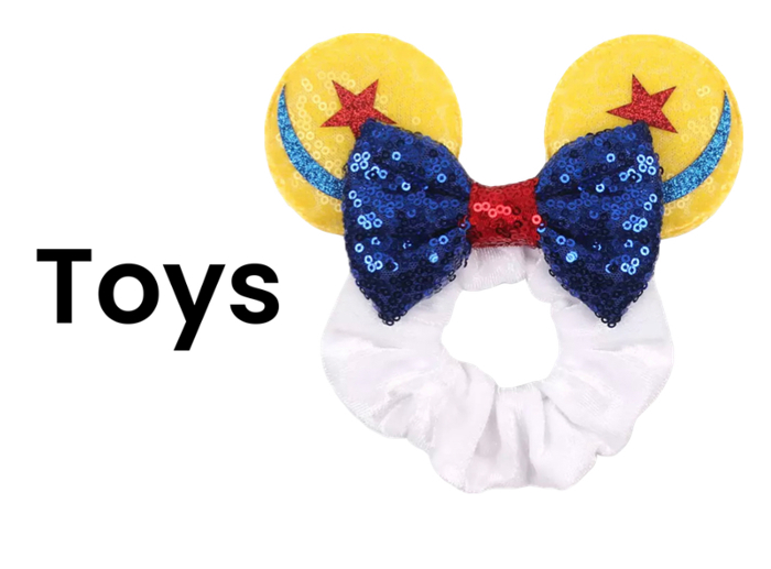 Mouse Ears | Multiple Styles | Theme Park Merch | Character Ears | Scrunchies | Mouse Ears | Theme Park Ears