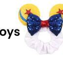  Mouse Ears | Multiple Styles | Theme Park Merch | Character Ears | Scrunchies | Mouse Ears | Theme Park Ears