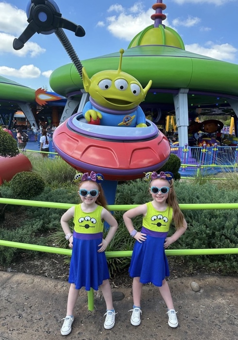 Theme Park Dress | Multiple Styles | Toy Character Dress | Play Dress | Costume | Theme Park Merch | Kids Dresses Dress Up Pretend Play